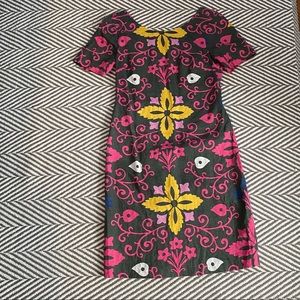 Boden linen print dress